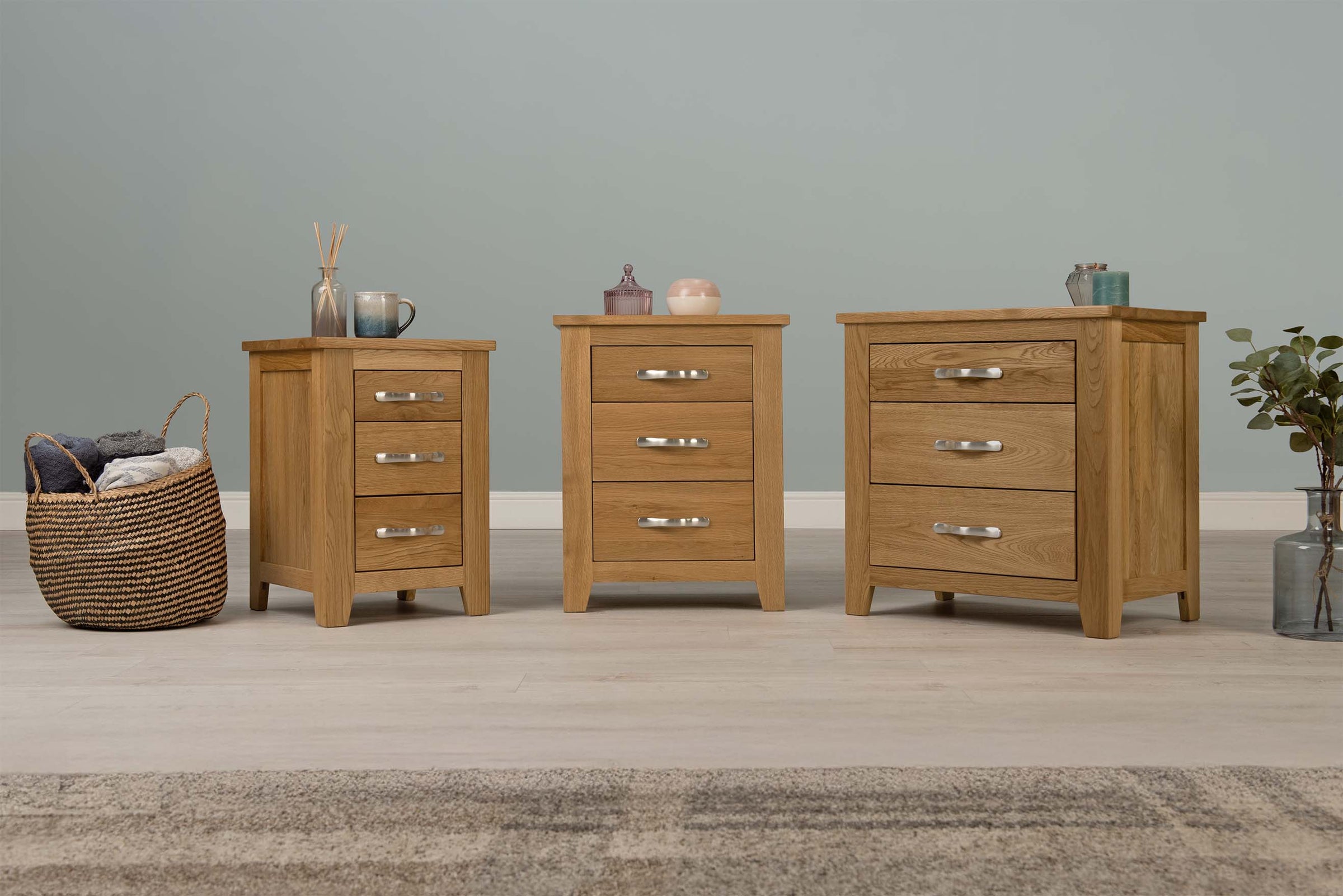 Bedside Tables - The Oak Bed Store