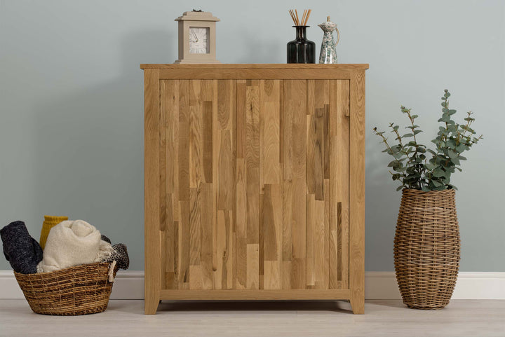 Boston Solid Natural Oak 4 Drawer Chest of Drawers - The Oak Bed Store