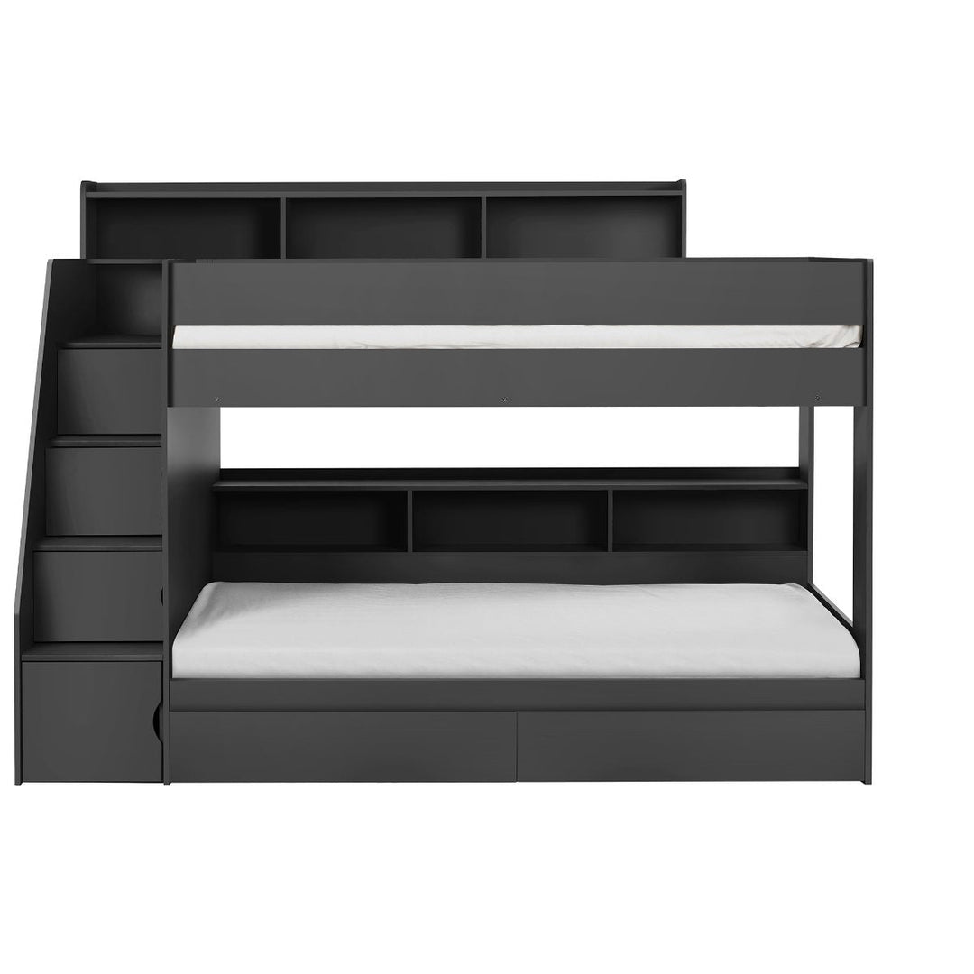 Camelot Staircase Bunk Bed - The Oak Bed Store