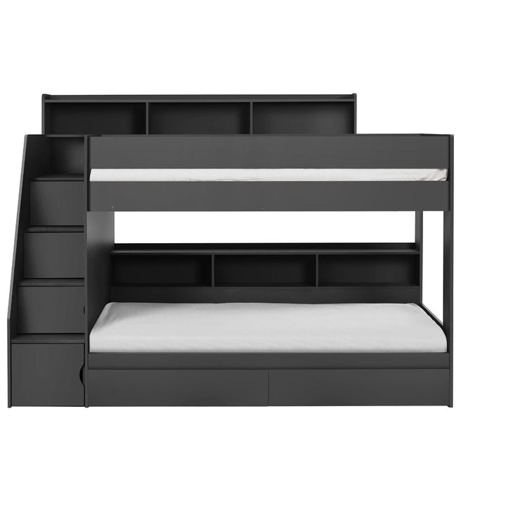 Camelot Staircase Bunk Bed - The Oak Bed Store