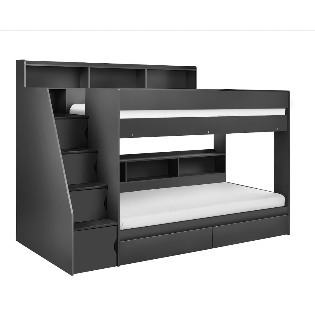 Camelot Staircase Bunk Bed - The Oak Bed Store