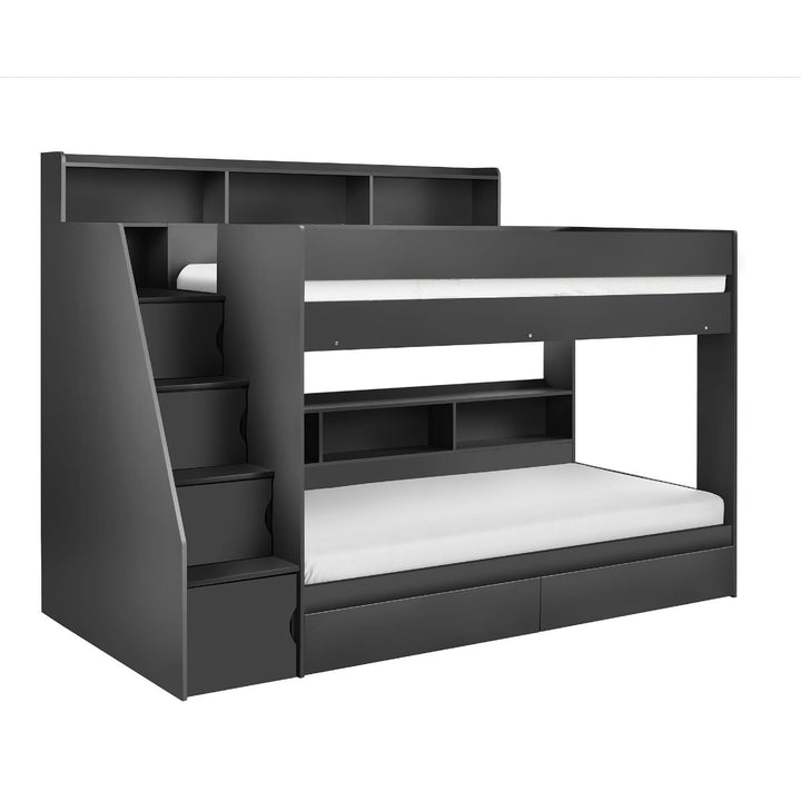 Camelot Staircase Bunk Bed - The Oak Bed Store