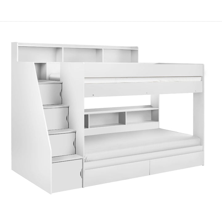 Camelot Staircase Bunk Bed - The Oak Bed Store