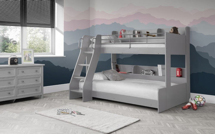 Domino Triple Bunk Bed - The Oak Bed Store
