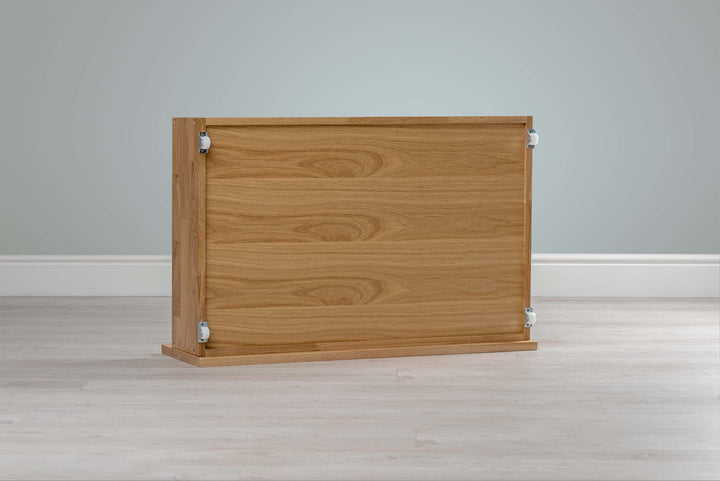 Natural Oak Under Bed Drawer - The Oak Bed Store