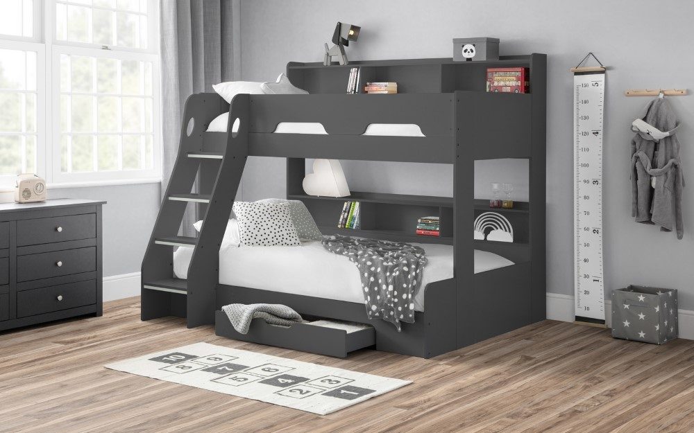 Orion Triple Sleeper Bunk Bed - The Oak Bed Store