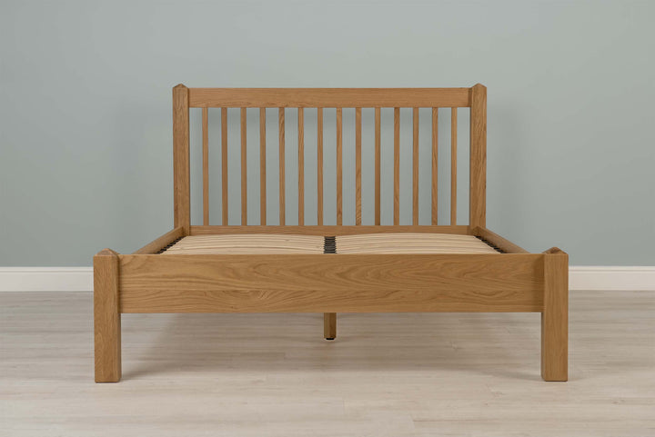 Trafalgar Solid Natural Oak Bed Frame - 4ft Small Double - The Oak Bed Store