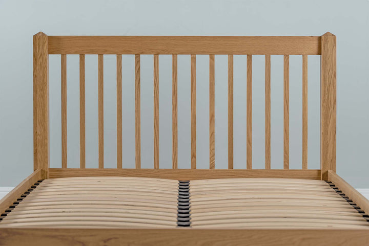 Trafalgar Solid Natural Oak Bed Frame - 4ft Small Double - The Oak Bed Store