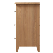 Georgia Natural Oak 6 Drawer Chest of Drawers - The Oak Bed Store