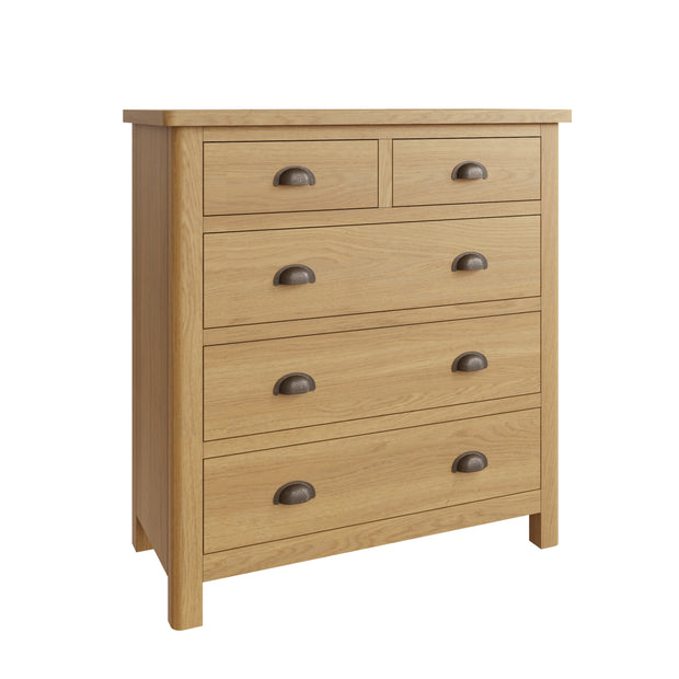 Roman 2 Over 3 Drawer Chest of Drawers
