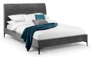Sandringham Velvet Fabric Bed Frame - 4ft6 Double
