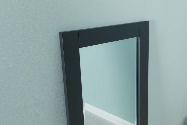Solid Wood Wall Hung Mirror (42.5cm x 134cm) - The Oak Bed Store