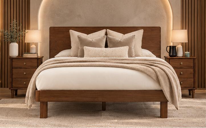 Mayfair Solid Wood Bed Frame Range - The Oak Bed Store