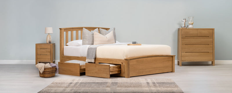 All Storage Beds with Drawers - The Oak Bed Store