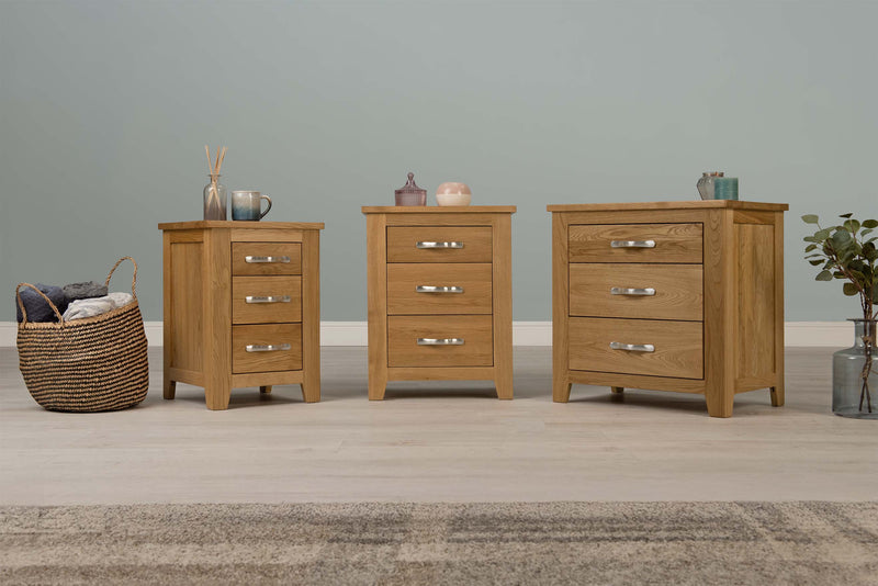 Bedside Tables - The Oak Bed Store