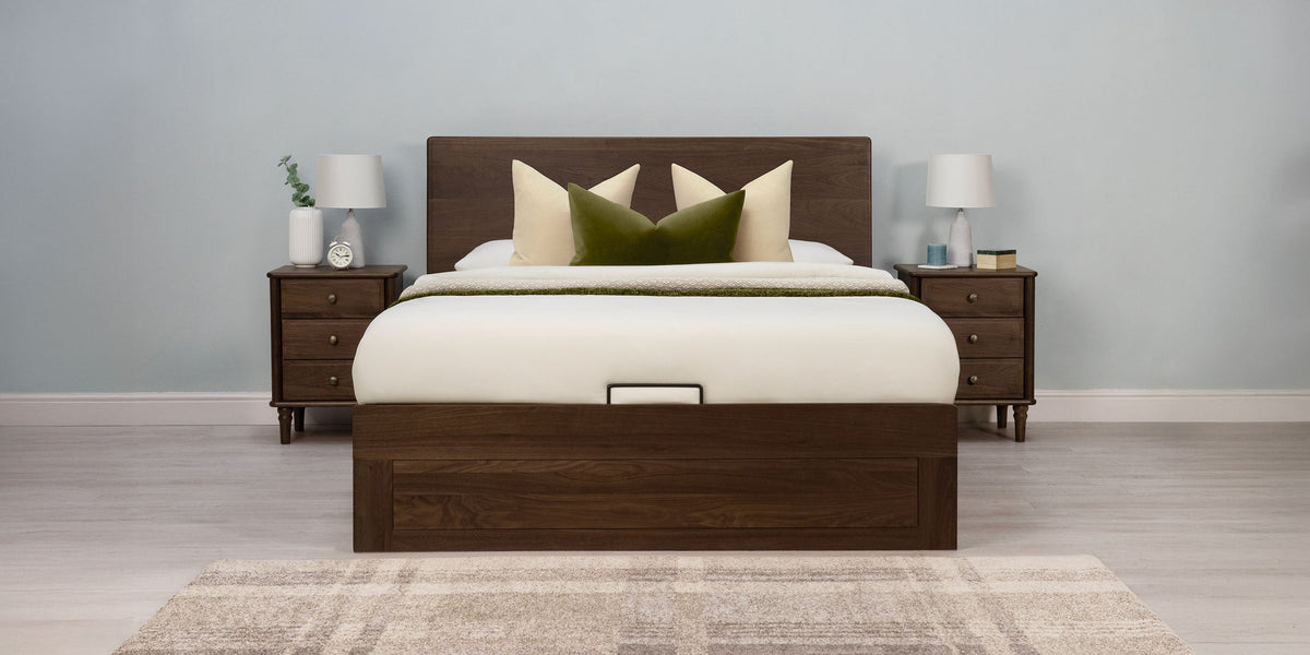 Solid Walnut Bed Frames by Style