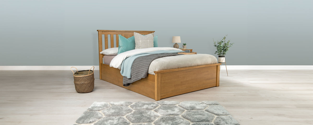 Ottoman and Storage Bed Frames - The Oak Bed Store