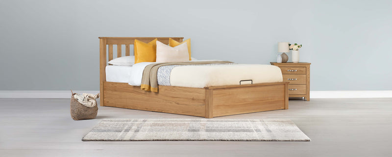 Ottoman Bed Frames - The Oak Bed Store
