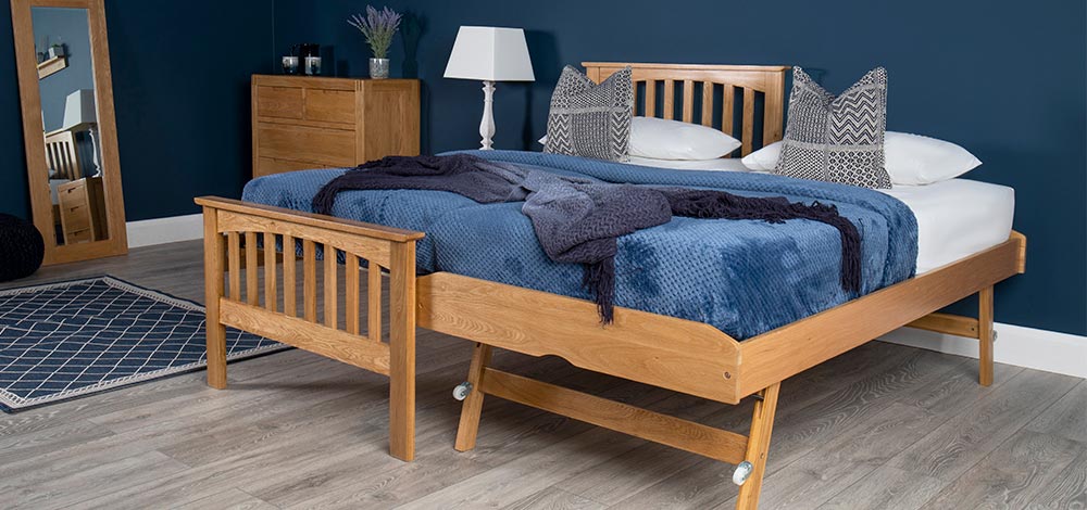 Solid Oak Guest Beds