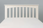 Heywood Soft White Solid Wood Guest Bed - 3ft Single