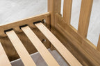 Royal Ascot Solid Natural Oak Storage Bed Frame - 5ft King Size - The Oak Bed Store
