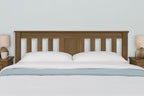 Wimbledon Solid Rustic Oak Storage Bed Frame - 4ft6 Double - The Oak Bed Store