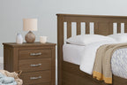 Wilmore Solid Rustic Oak Ottoman Storage Bed Frame - 6ft Super King - The Oak Bed Store