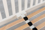 Boston Soft White Solid Wood Bed Frame - 4ft Small Double - The Oak Bed Store