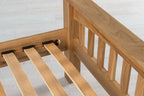 Boston Solid Natural Oak Bed Frame - 4ft Small Double - The Oak Bed Store