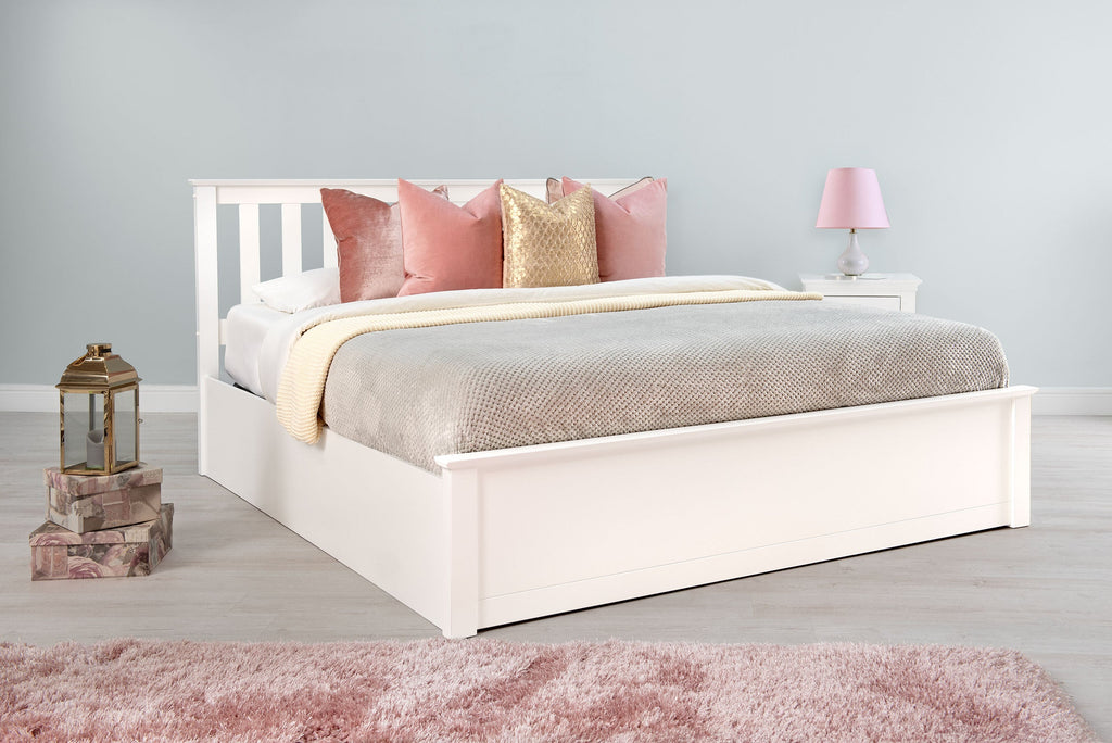 Chester Bright Ottoman Storage Bed Frame 6ft Super King