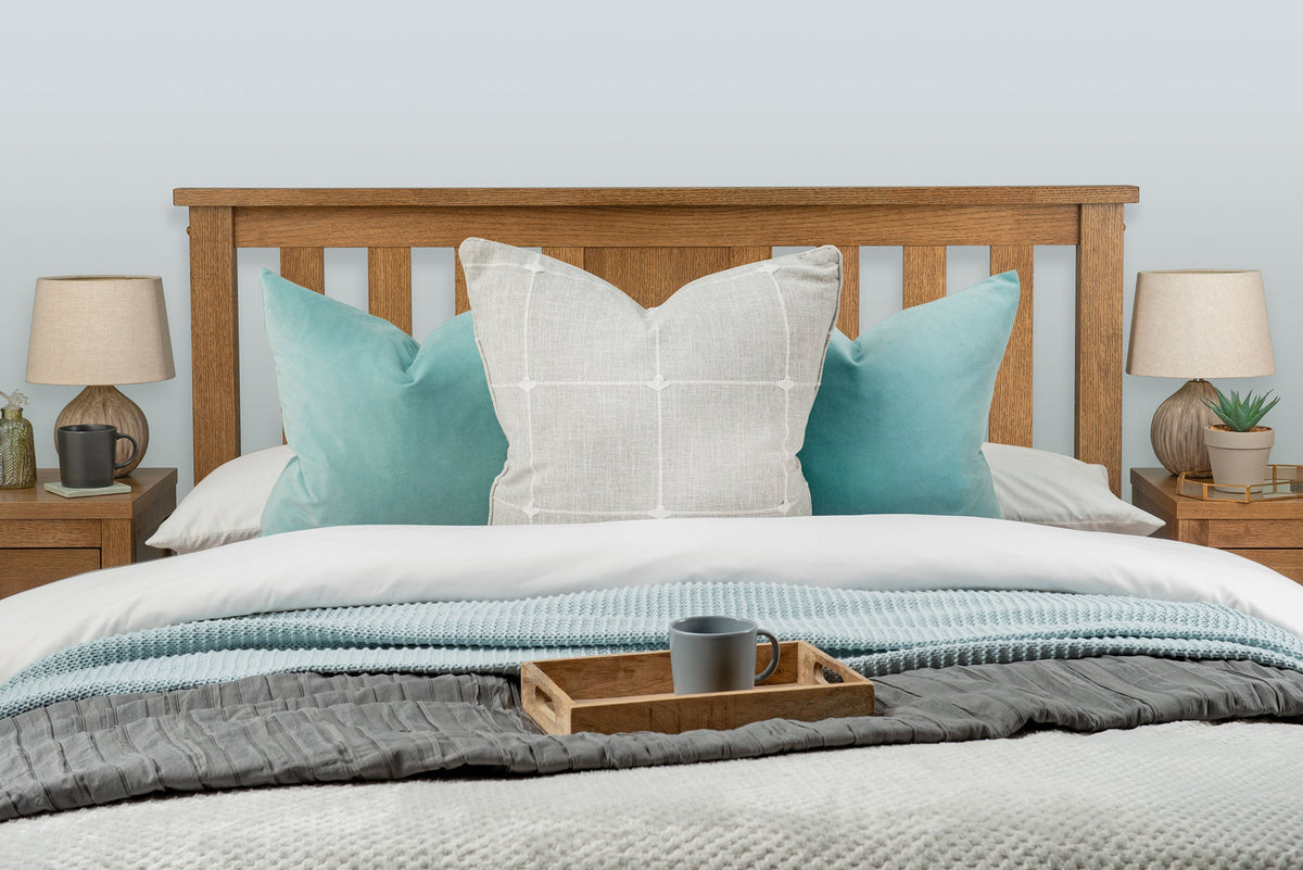 Chester Medium Oak Ottoman Storage Bed Frame - 5ft King Size - The Oak Bed Store