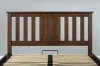 Chester Rustic Ottoman Storage Bed Frame - 5ft King Size - The Oak Bed Store