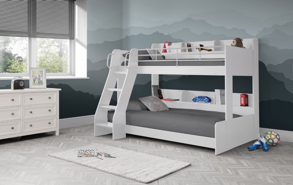 Domino Triple Bunk Bed - The Oak Bed Store