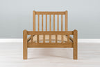 Emporia Solid Natural Oak Bed Frame - 3ft Single - The Oak Bed Store
