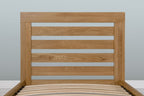 Goodwood Solid Natural Oak Bed Frame - 3ft Single - The Oak Bed Store