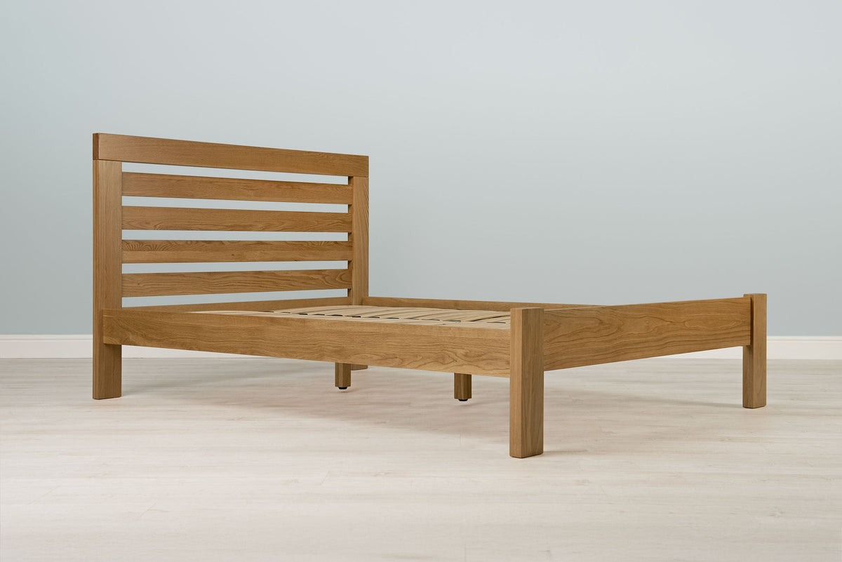 Goodwood Solid Natural Oak Bed Frame - 6ft Super King - The Oak Bed Store