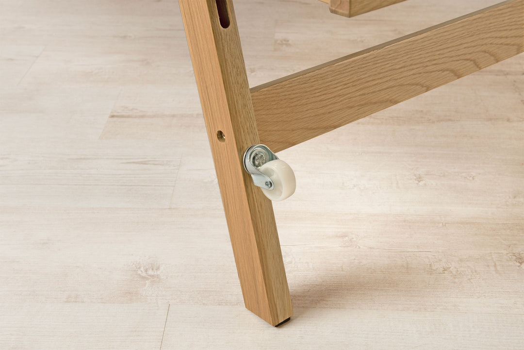 Heywood Solid Natural Oak Guest Bed (Low Foot End) - 3ft Single - The Oak Bed Store