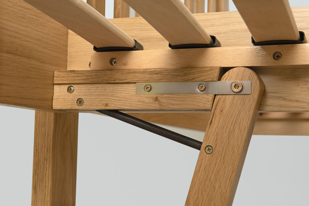 Heywood Solid Natural Oak Guest Bed (Low Foot End) - 3ft Single - The Oak Bed Store