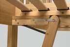 Heywood Solid Natural Oak Guest Bed (Low Foot End) - 3ft Single - The Oak Bed Store