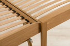 Heywood Solid Natural Oak Guest Bed (Low Foot End) - 3ft Single - The Oak Bed Store