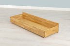 Large Natural Oak Under Bed Drawer - The Oak Bed Store