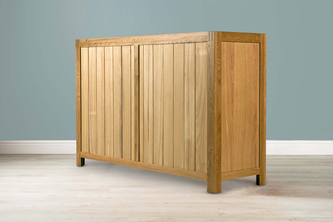 Natural Oak 6 Drawer Chest of Drawers - Style 5 - B GRADE - The Oak Bed Store