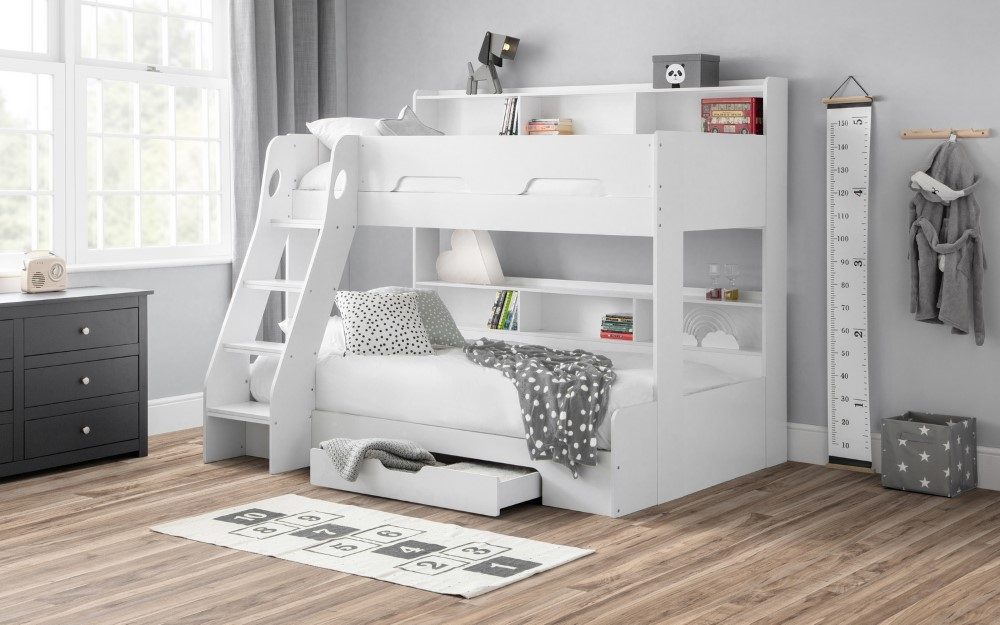 Orion Triple Sleeper Bunk Bed - The Oak Bed Store