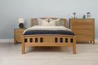Royal Ascot Solid Natural Oak Bed Frame - 6ft Super King - The Oak Bed Store