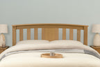 Royal Ascot Solid Natural Oak Storage Bed Frame - 5ft King Size - The Oak Bed Store