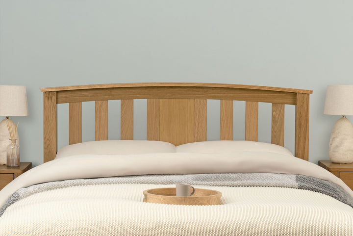 Royal Ascot Solid Natural Oak Storage Bed Frame - 5ft King Size - The Oak Bed Store