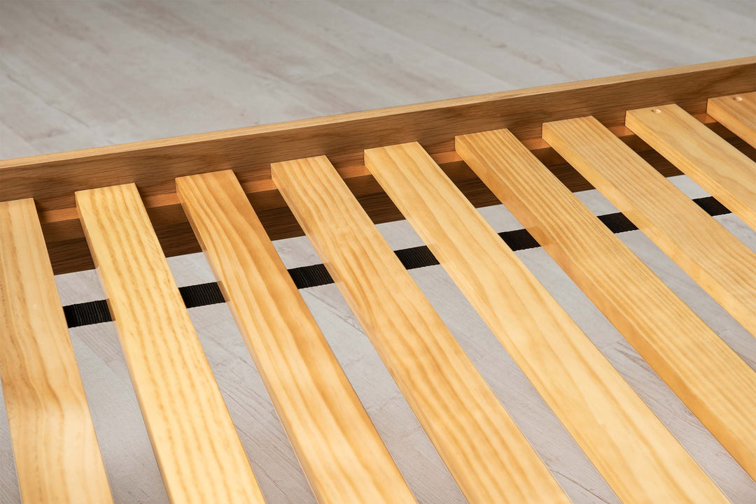 Solid Pine Flat Bed Slats Set - The Oak Bed Store