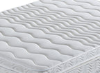 Top surface of The Flow Drift Cloud 2000 mattress with quilted box top and soft finish