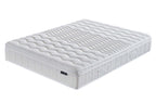The Flow Drift Hybrid 2000 mattress angled view with quilted euro top and premium comfort layers