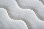 The Flow Drift Hybrid 2000 mattress cashmere cover detail with soft textured quilting